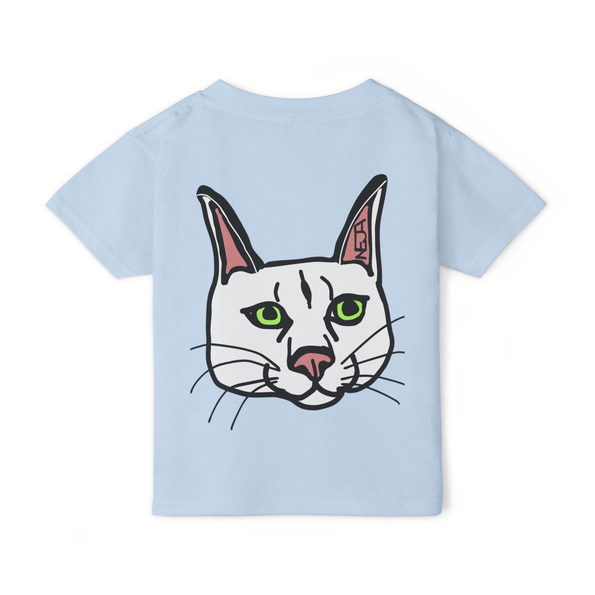 Toddler T‑Shirt — 'Wild Child' Cat Graphic Kids Tee