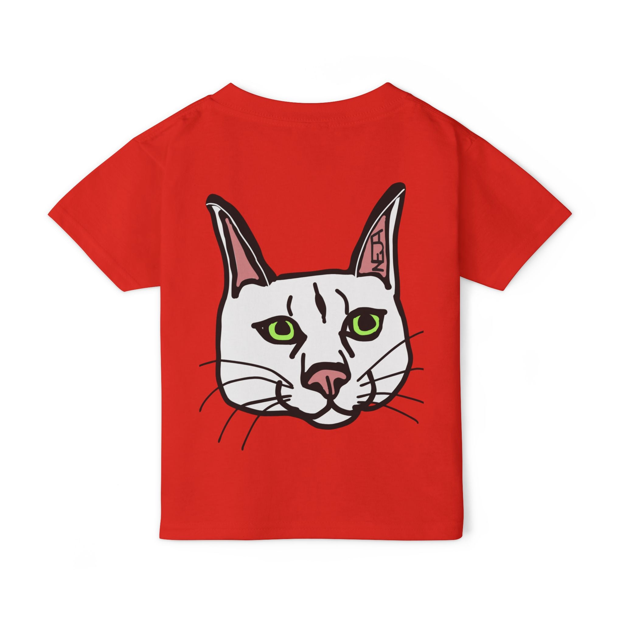 Toddler T‑Shirt — 'Wild Child' Cat Graphic Kids Tee