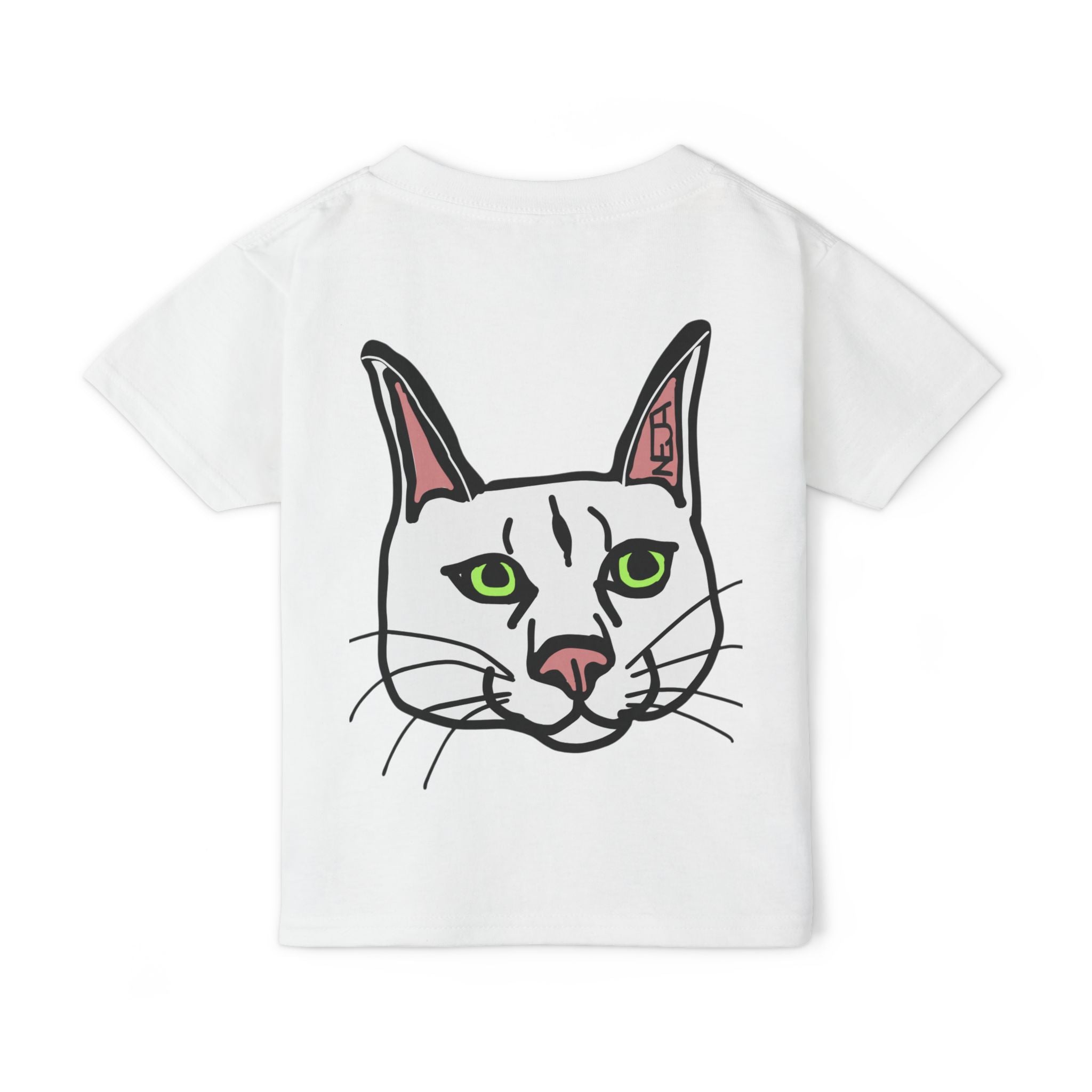 Toddler T‑Shirt — 'Wild Child' Cat Graphic Kids Tee
