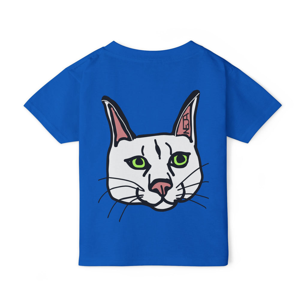 Toddler T‑Shirt — 'Wild Child' Cat Graphic Kids Tee